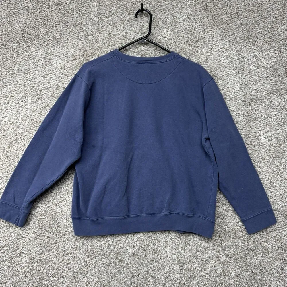 Vintage‎ 90s Clemson Tigers Sweatshirt Men's Medium Blue Crew Neck Pullover Nike